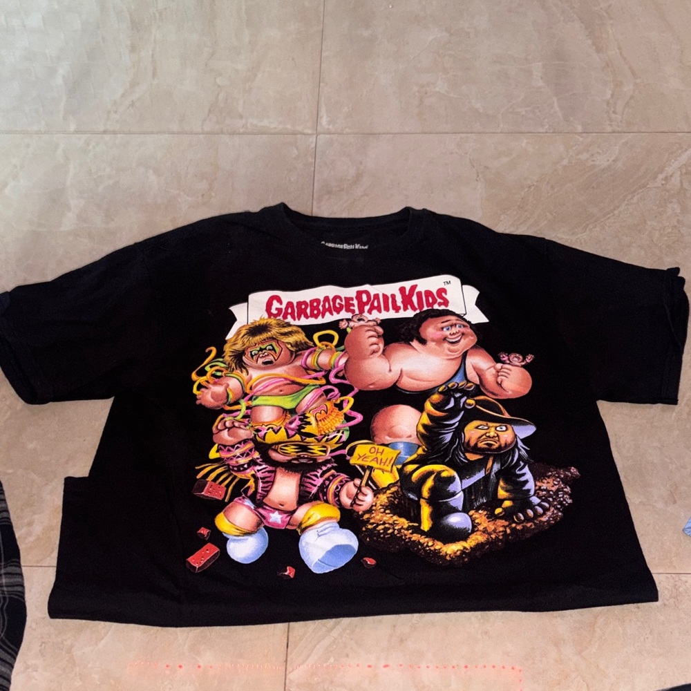 Ripple Junction Black Garbage Pail Kids Graphic Tee